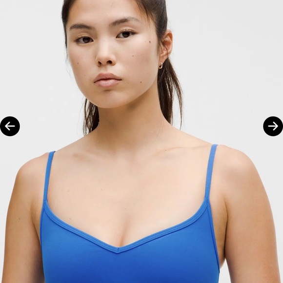 LULULEMON  Align™ Sweetheart Bra Light Support, A/B Cup - Cerulean Blue - Picture 4 of 6